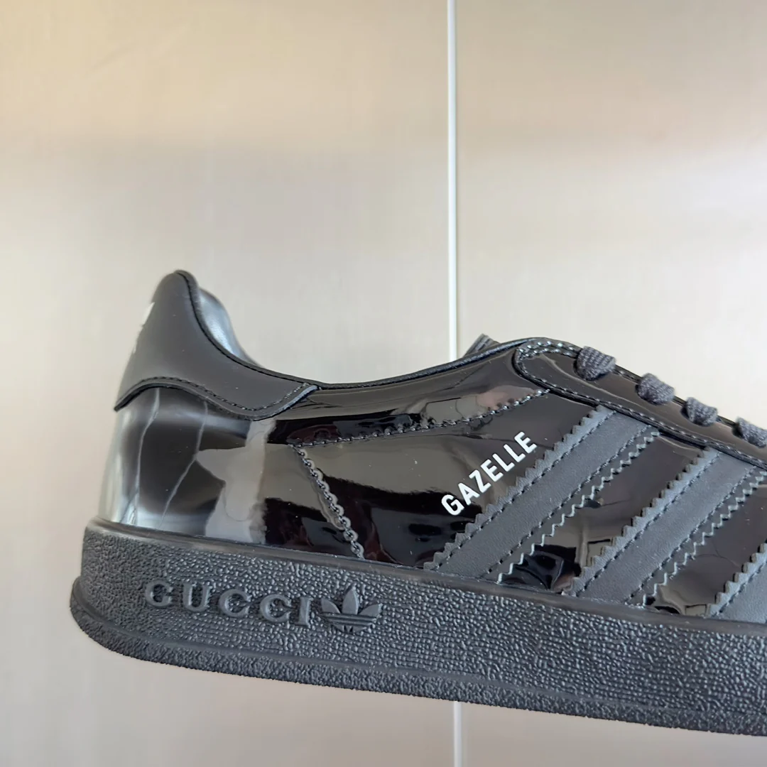 Скейтбордистские кроссовки Gucci 2024 - черные