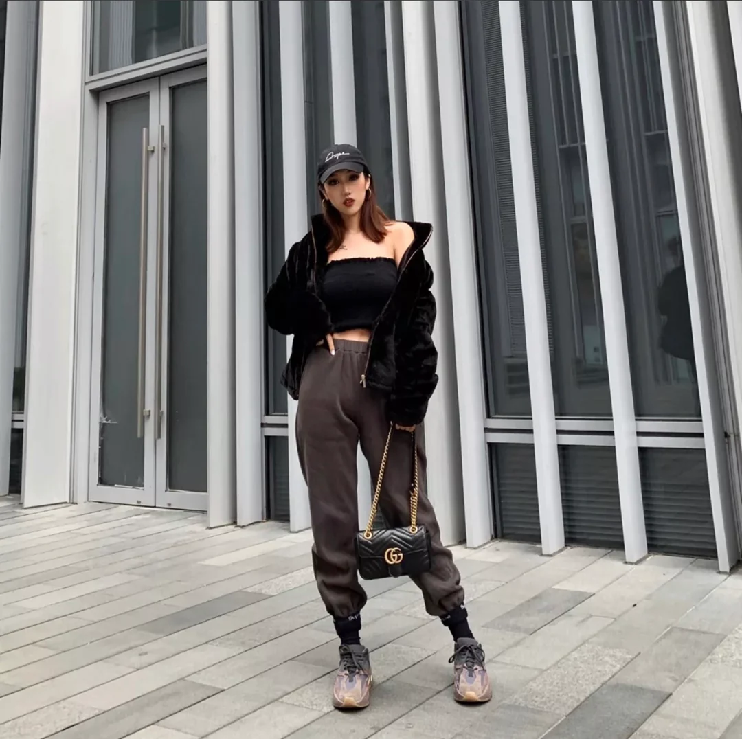 Gucci Marmont Black Medium 26cm - 26-7-5cm