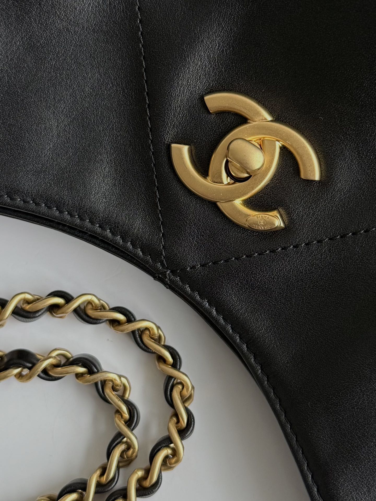 Большая сумка-шоппер 25s - черная