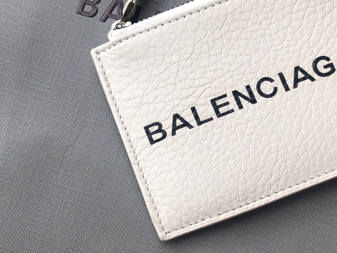 Balenciaga-拉链零钱卡包