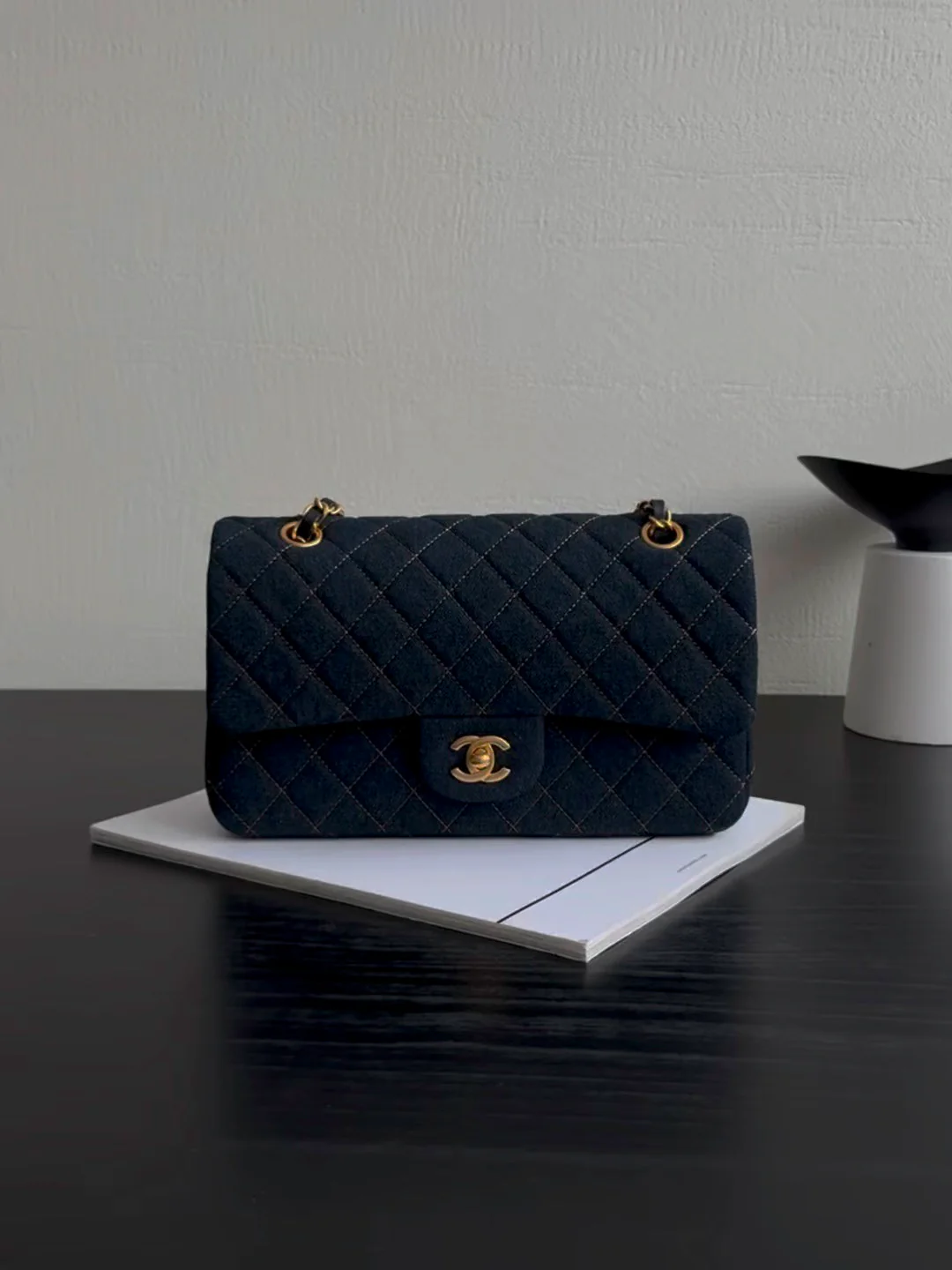 24c-cf-Темно-синий деним 25 см