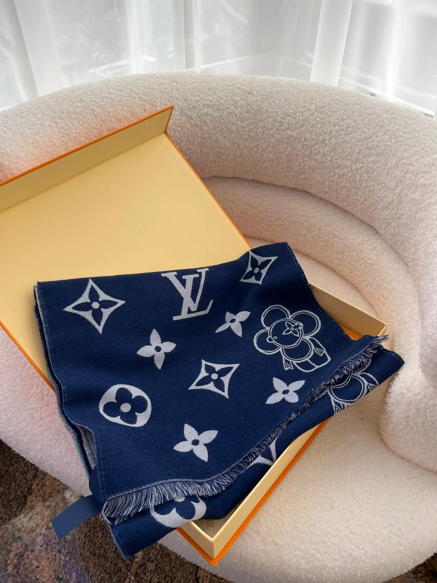 LV-100-Шарф из овечьей шерсти, 34-180 см