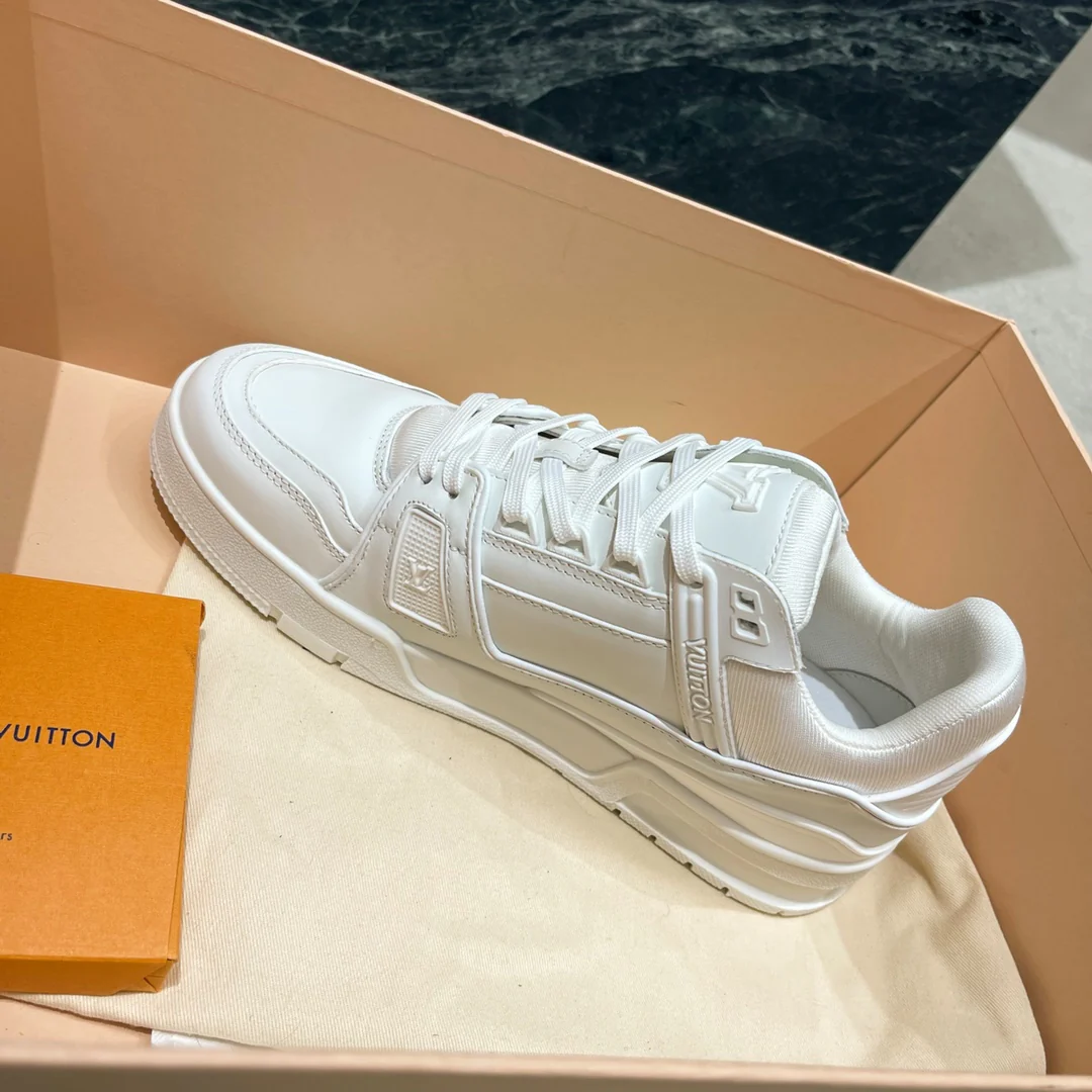 LV - Кожаные кроссовки - Повседневная обувь - Мужские - 3