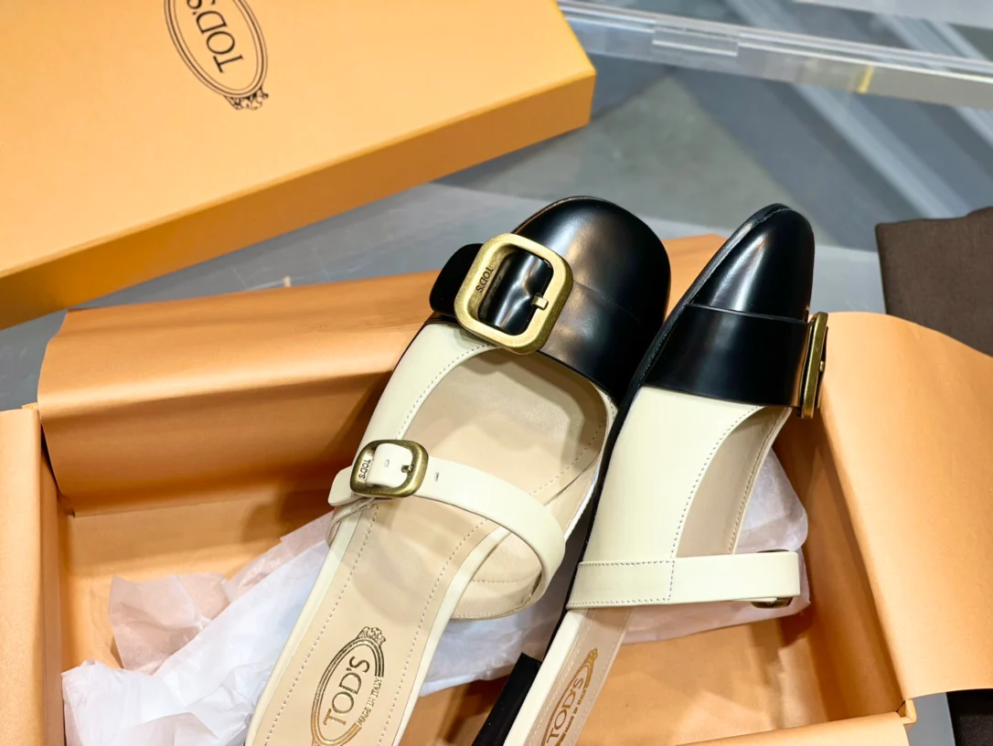 Tods - Металлическая пряжка - Полутапочки