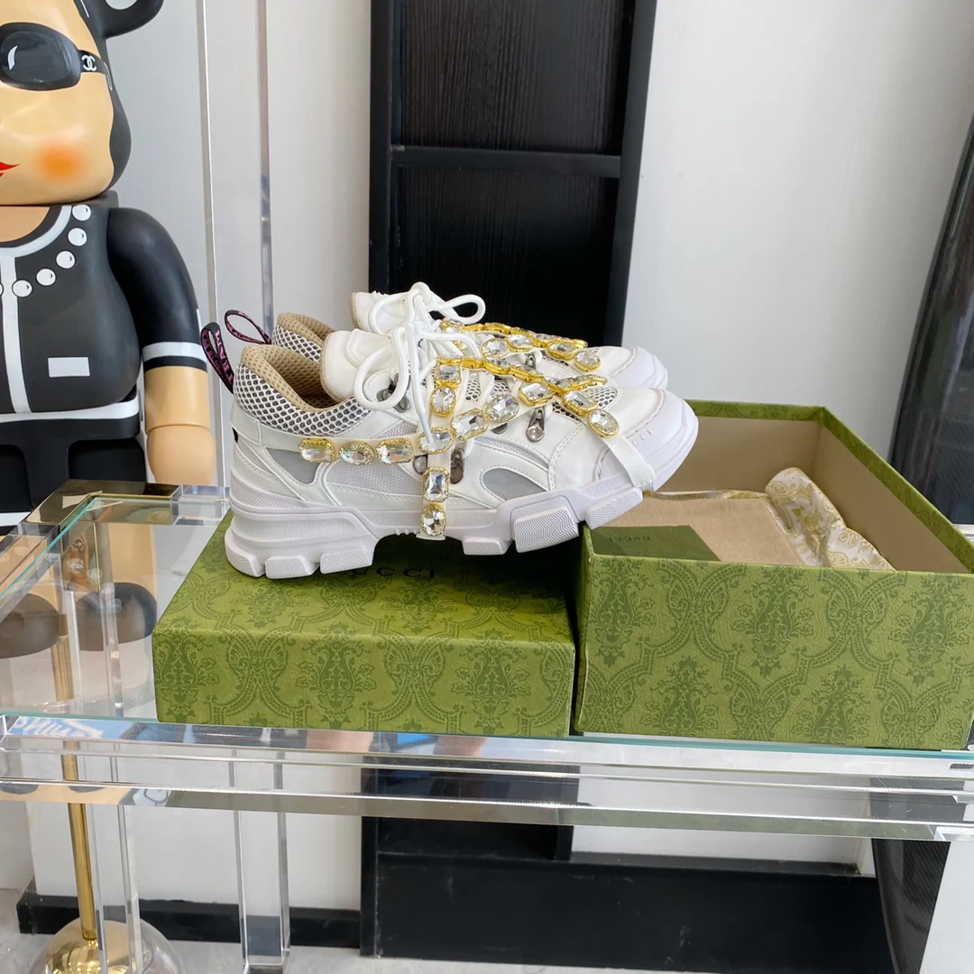 Gucci - Кроссовки - Массивная обувь - Парный стиль - 2