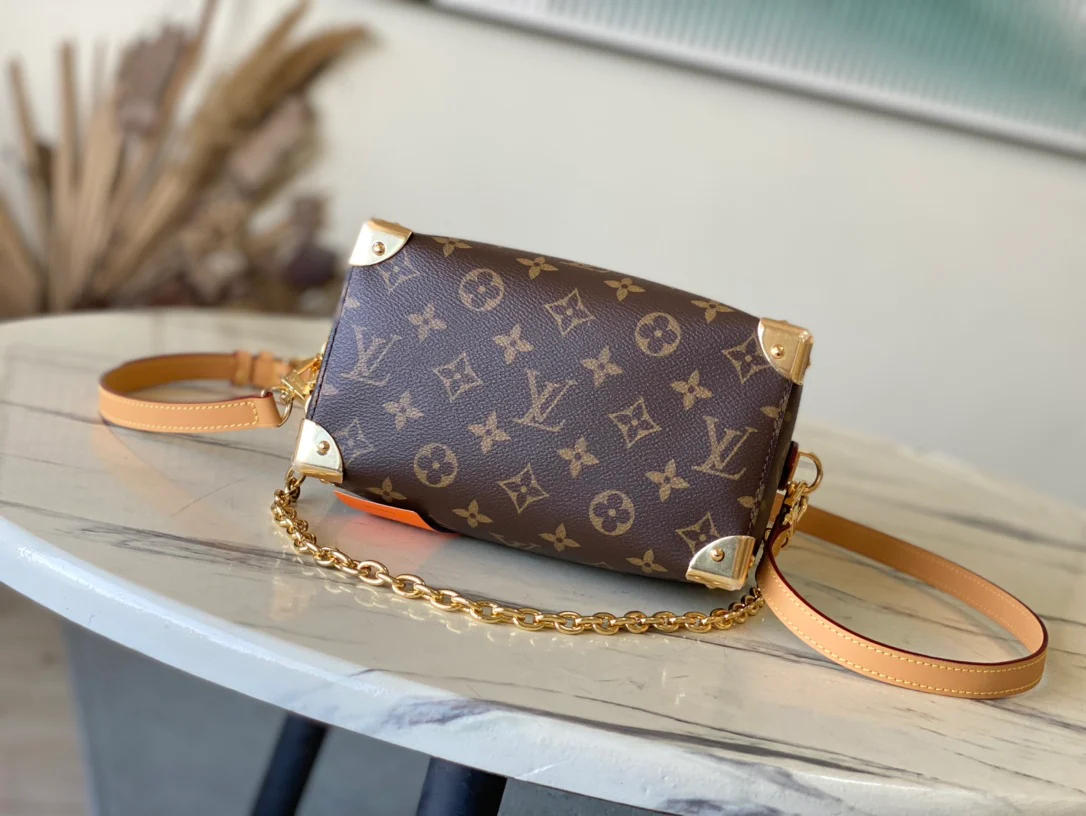 LV-m13146-speedy-trunk handbag-yellow