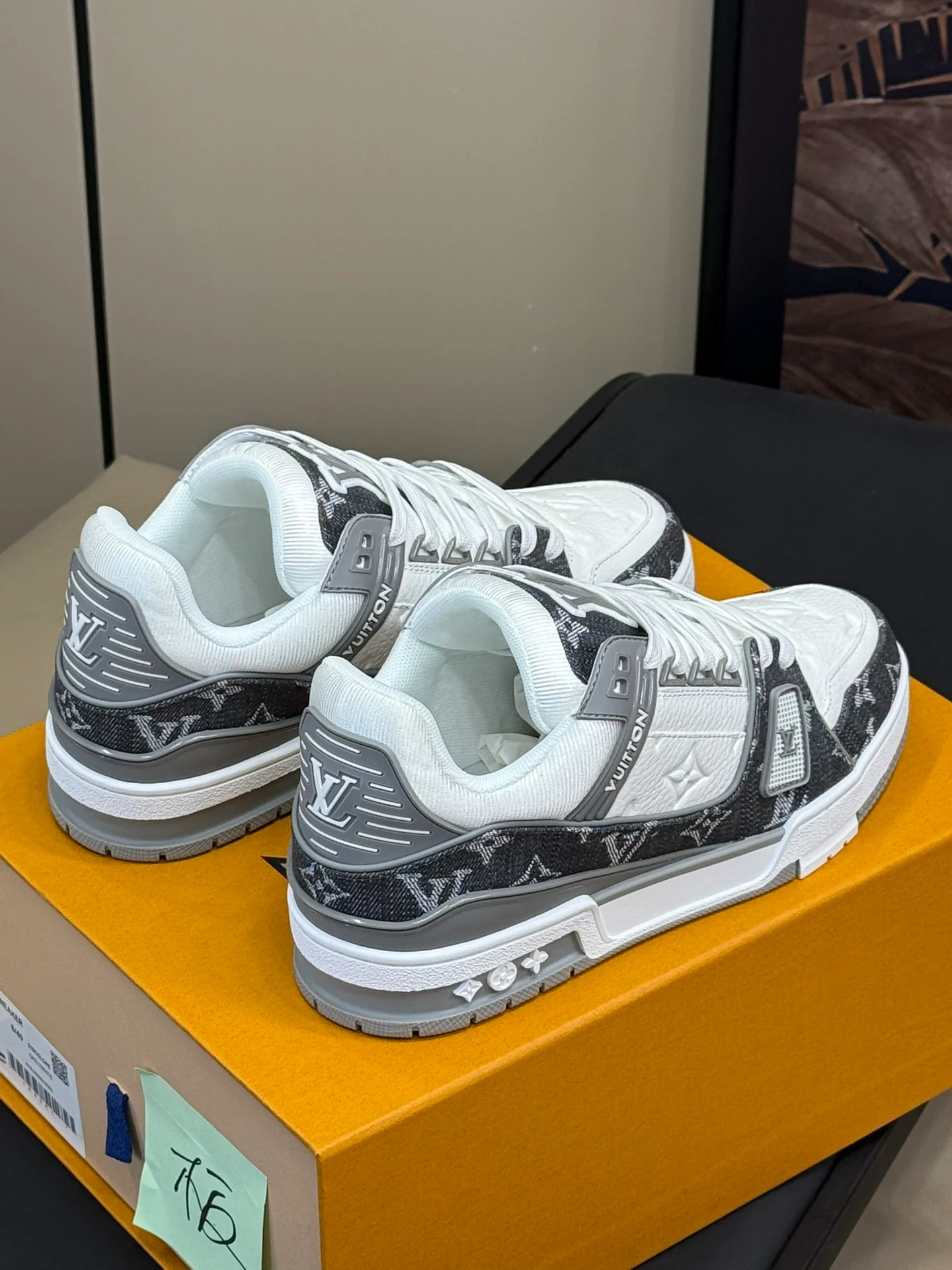 Скейтбордные кроссовки LV-2024 - Серые - 1