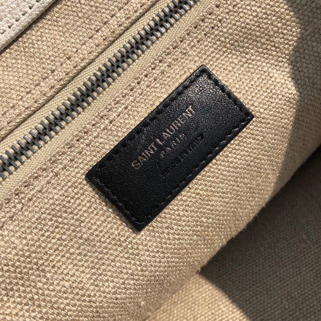 Сумка-тоут YSL Rive Gauche (сумка для покупок Left Bank) - черная