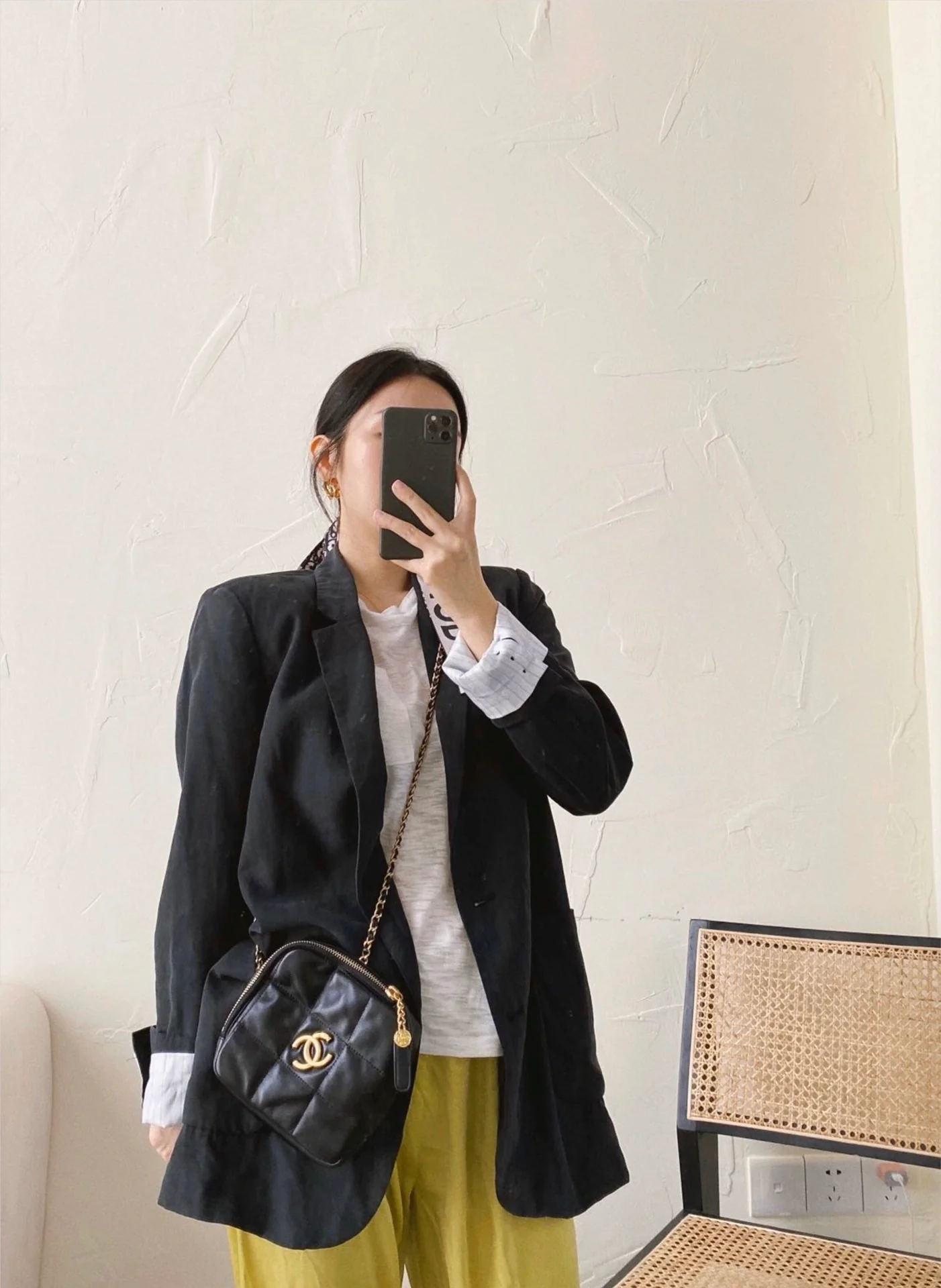 Маленькая квадратная сумка Chanel