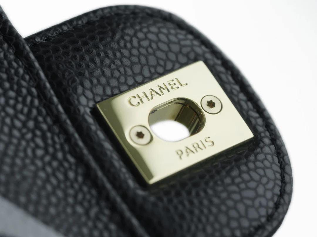 Chanel Classic Flap Caviar Black Small