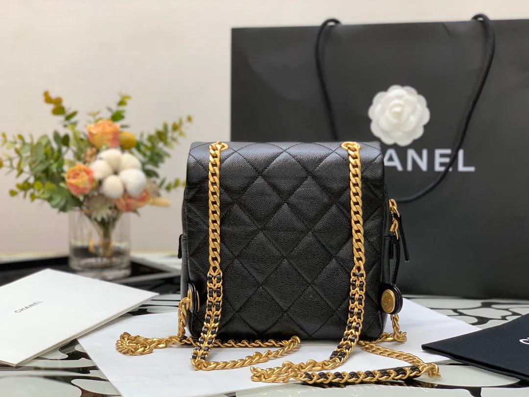 Винтажный рюкзак Chanel весна/лето 2022 - 20 см