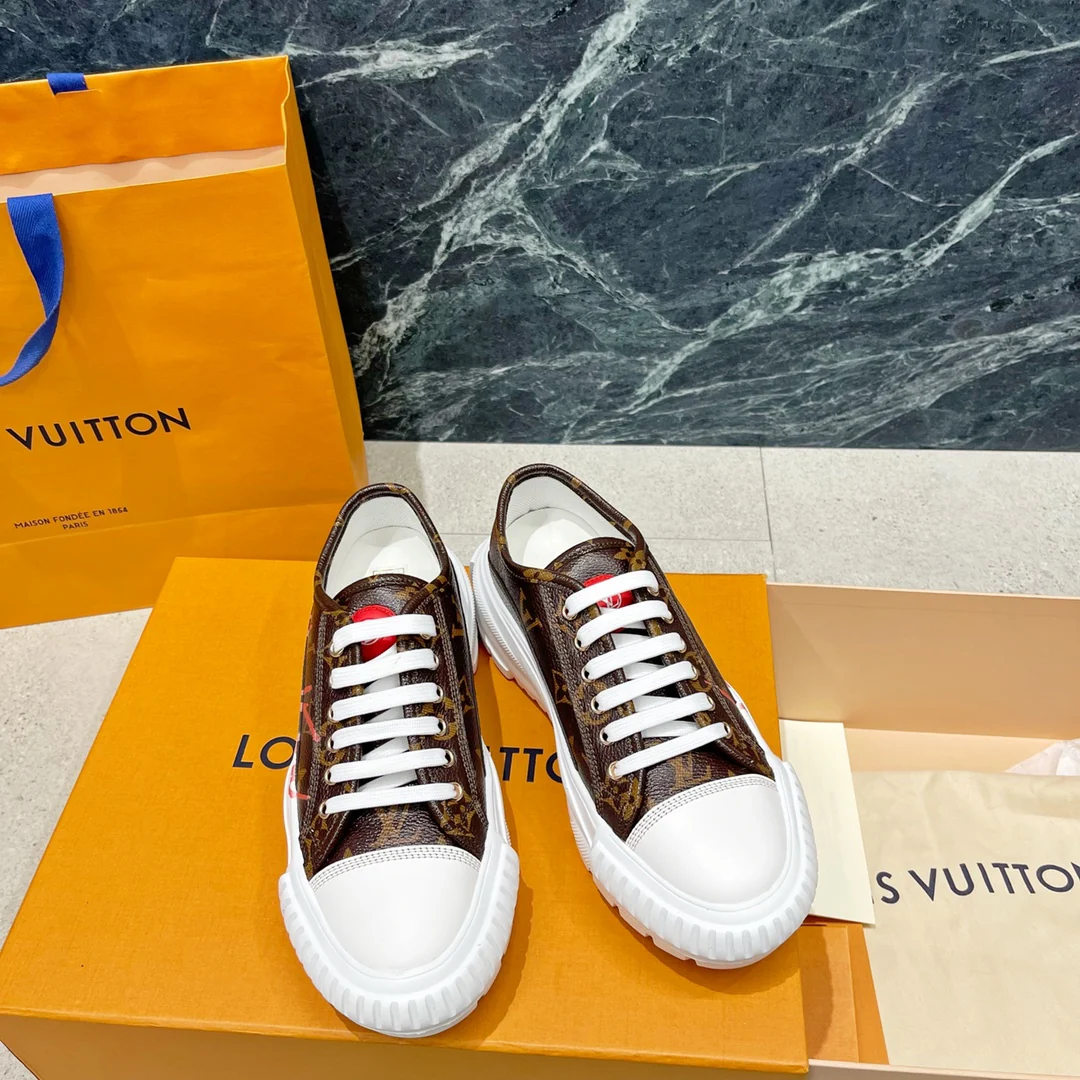 Обувь LV - LV Squad - классический кожаный стиль