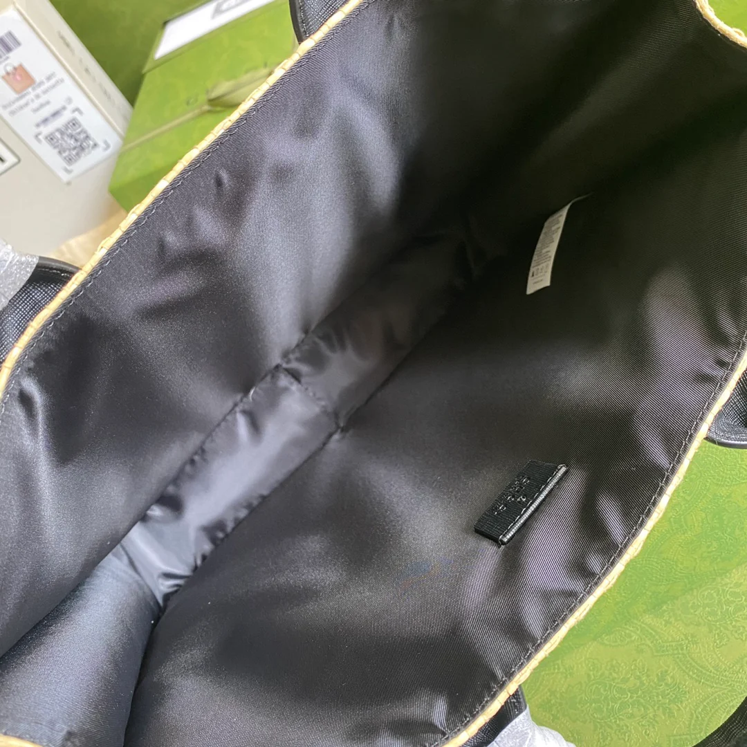 Сумка-тоут Gucci - клетчатый узор 