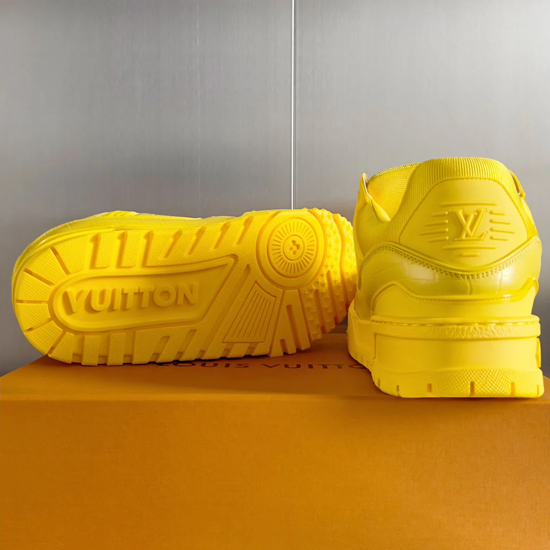 Кроссовки LV Trainer - Повседневная спортивная обувь - Унисекс - Желтые