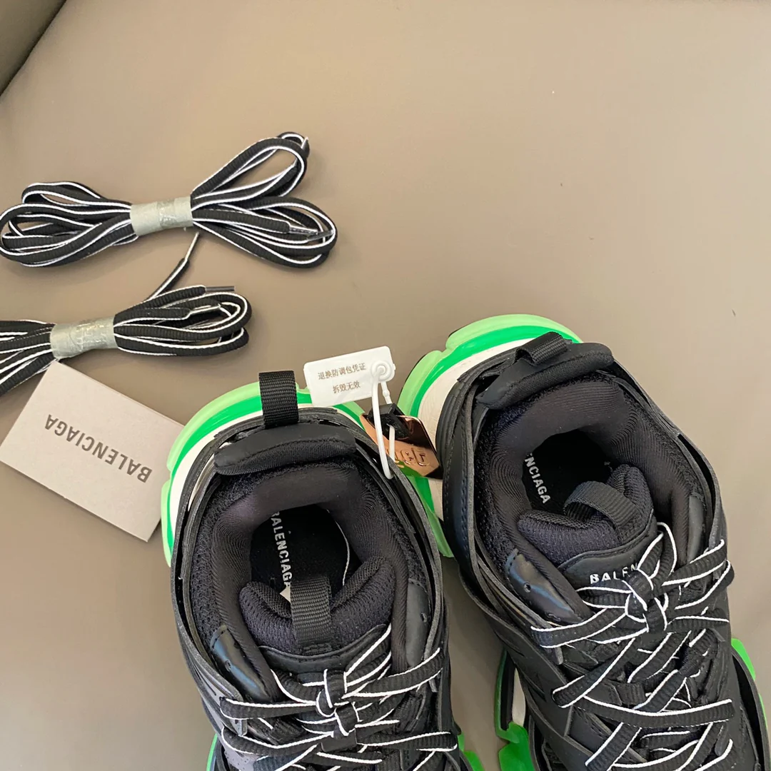 Массивные кроссовки Balenciaga - унисекс - 4