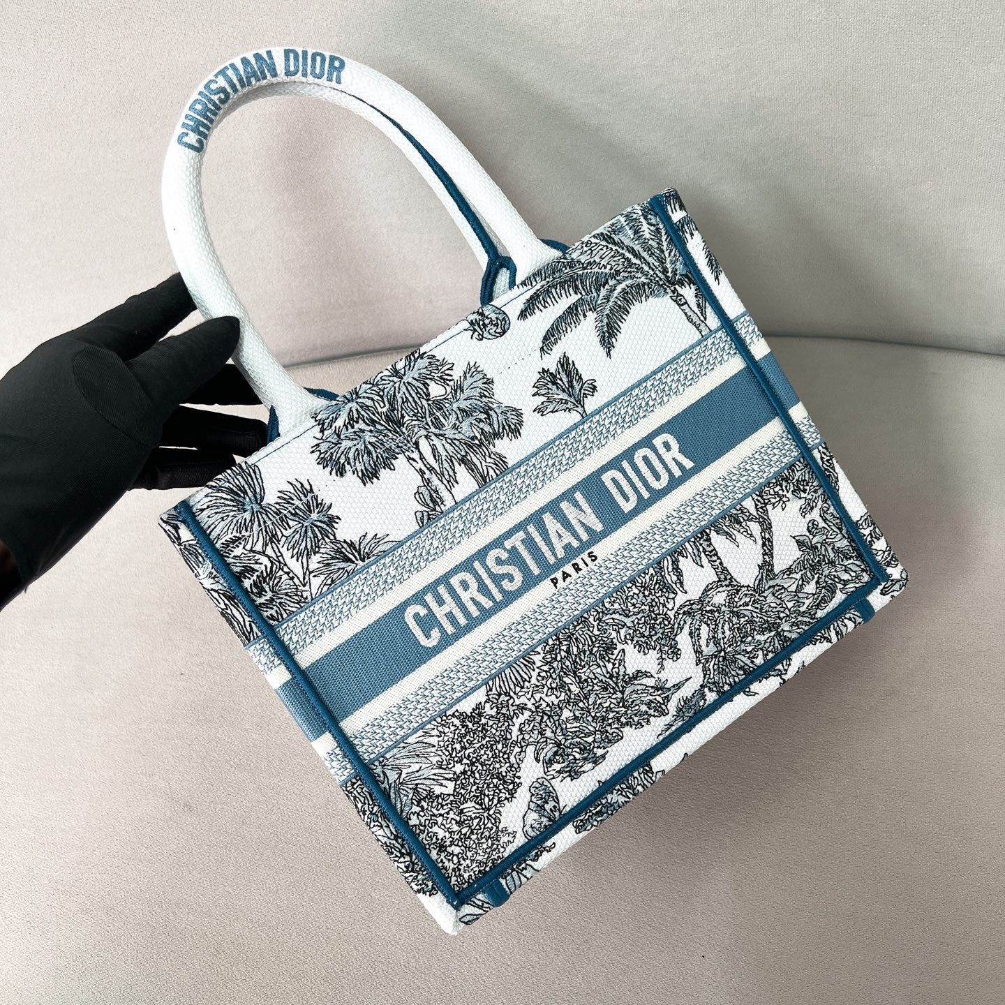 Сумка-шоппер Dior Booktote из серии ?Бабочки?, маленькая.