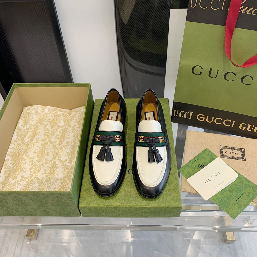 Лоферы Gucci с кисточками - 2