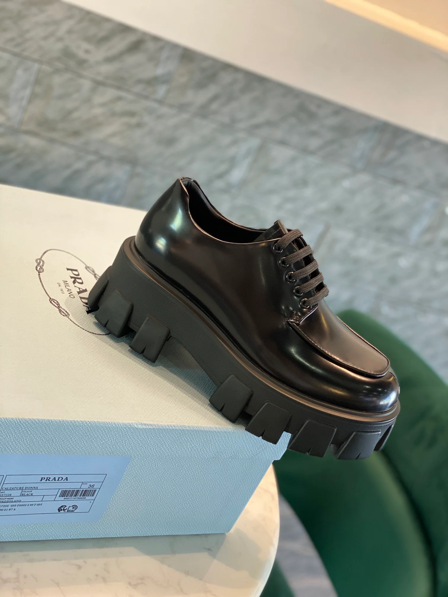 Prada - Новейшая коллекция обуви на платформе - Лоферы - 2