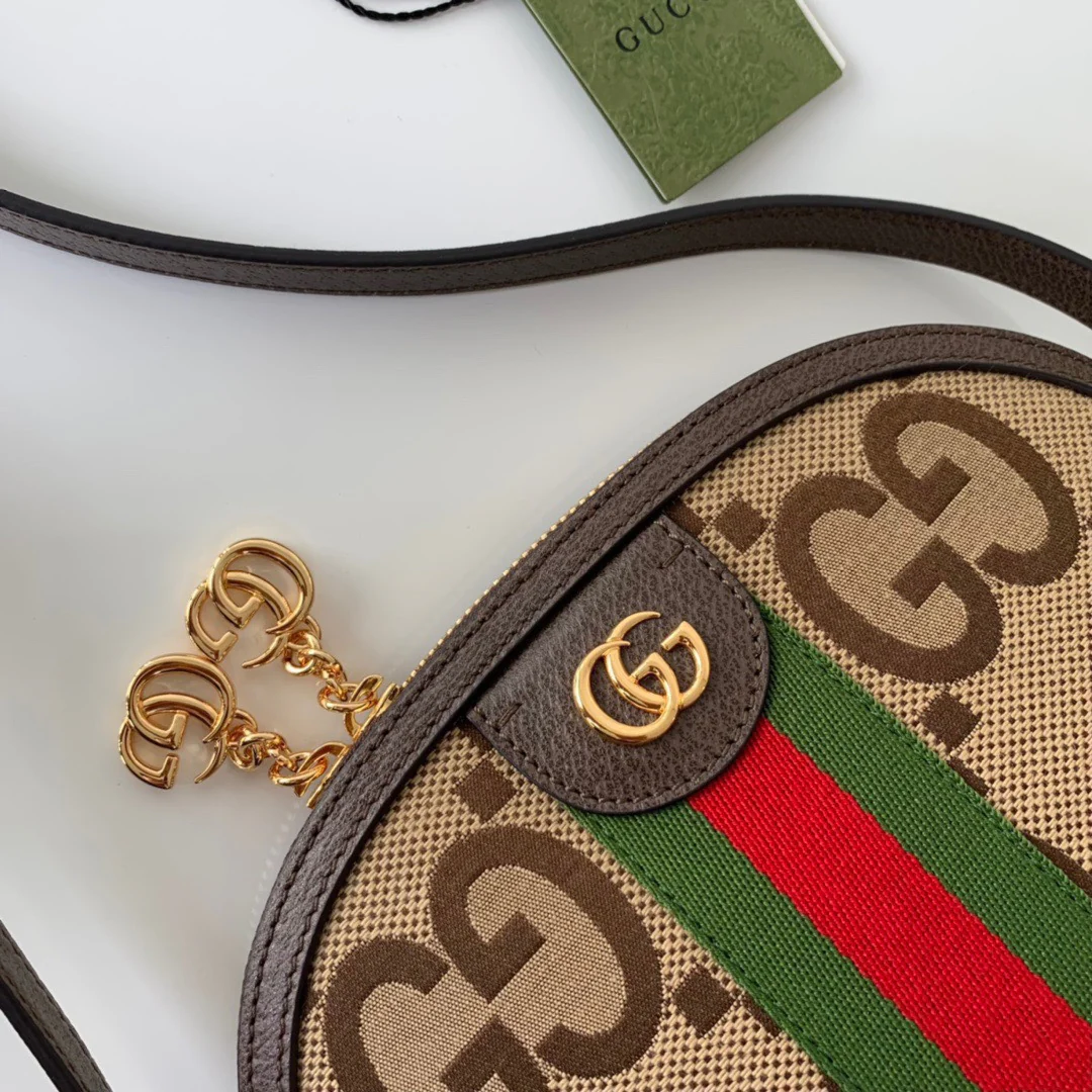 Сумка Gucci Ophidia Shell через плечо - 23x19x8 см