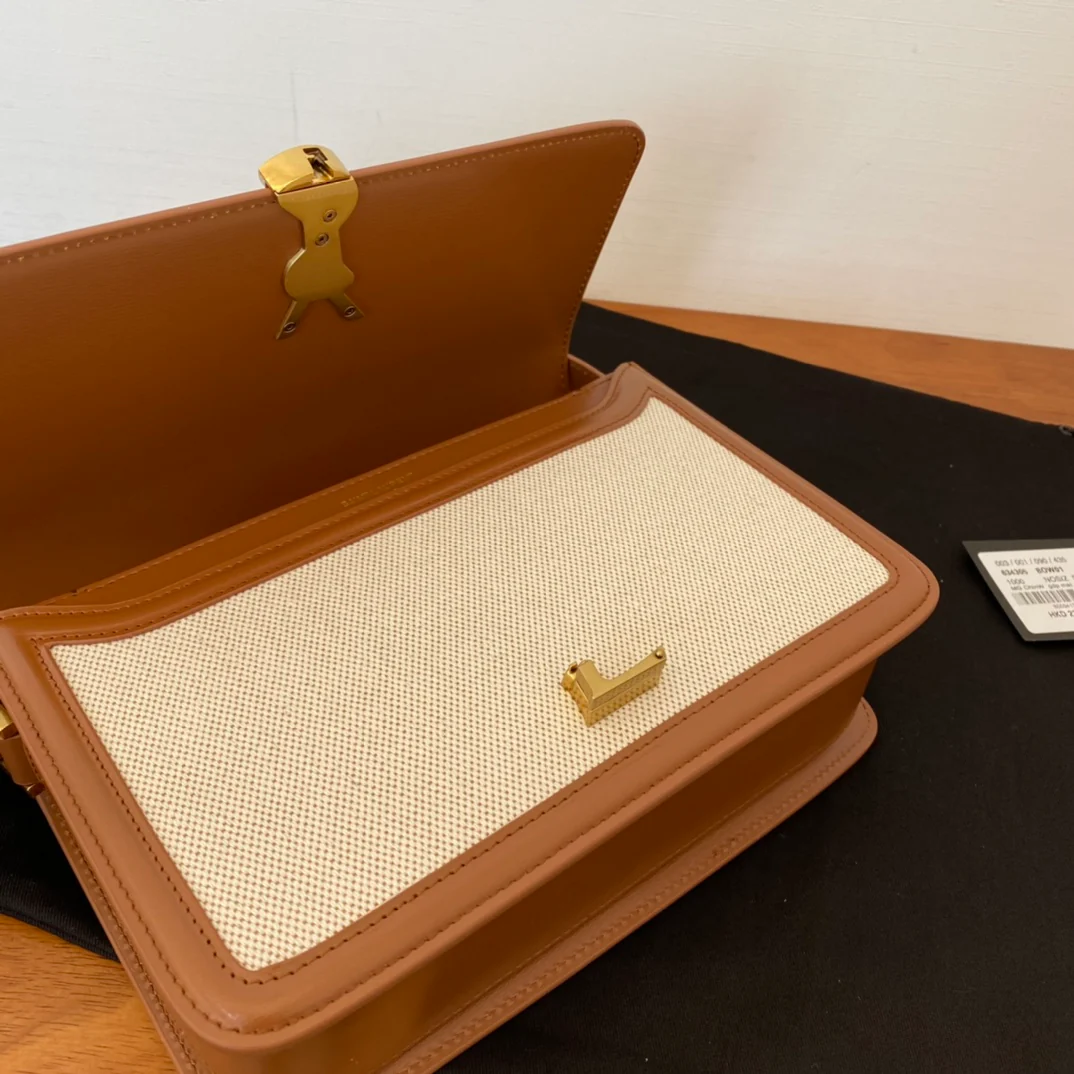 Сумка YSL Solferino Tofu - Холст - 23см