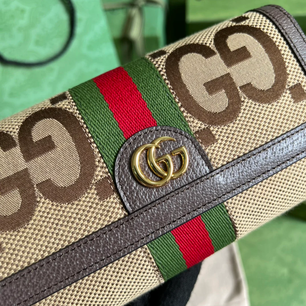 Gucci-大G logo 中夹 19x10x3cm
