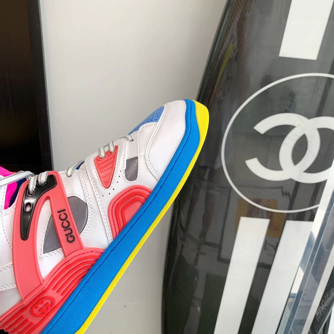 Кроссовки Gucci High-Top Chunk Shoes для пары - 1