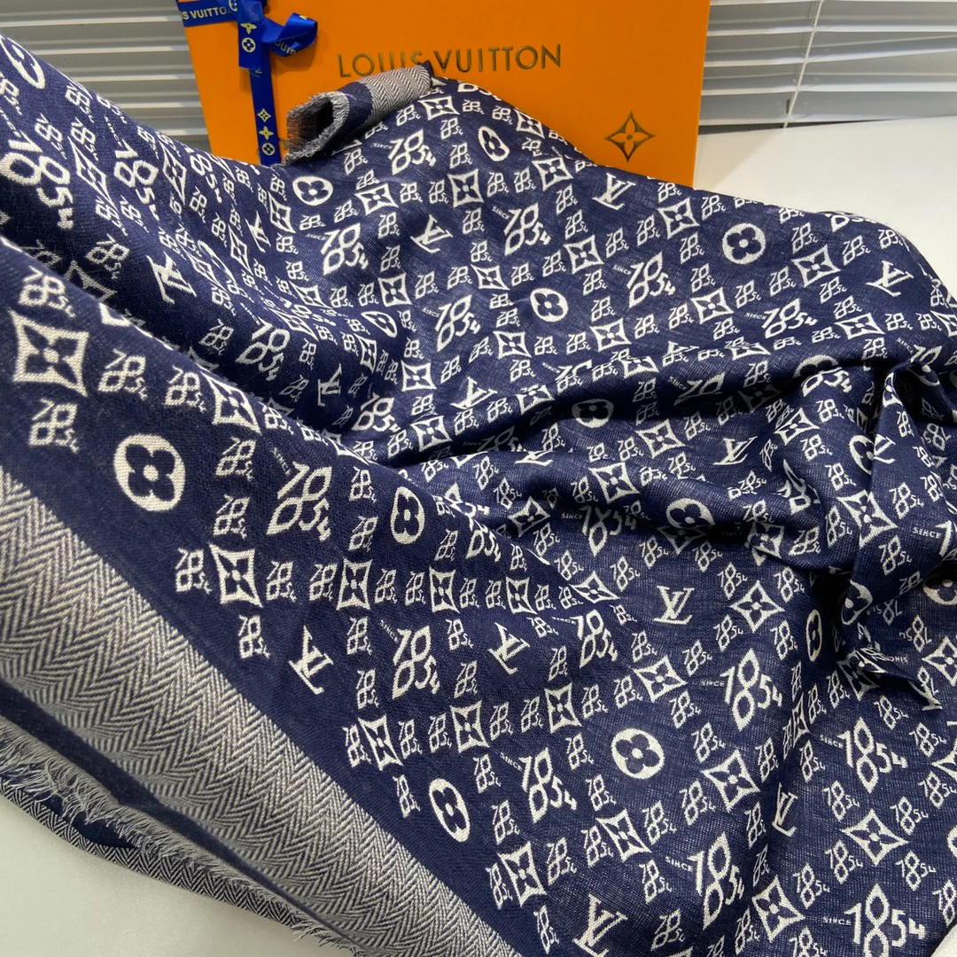 Шаль LV Monogram - 142 - 5 см - 2
