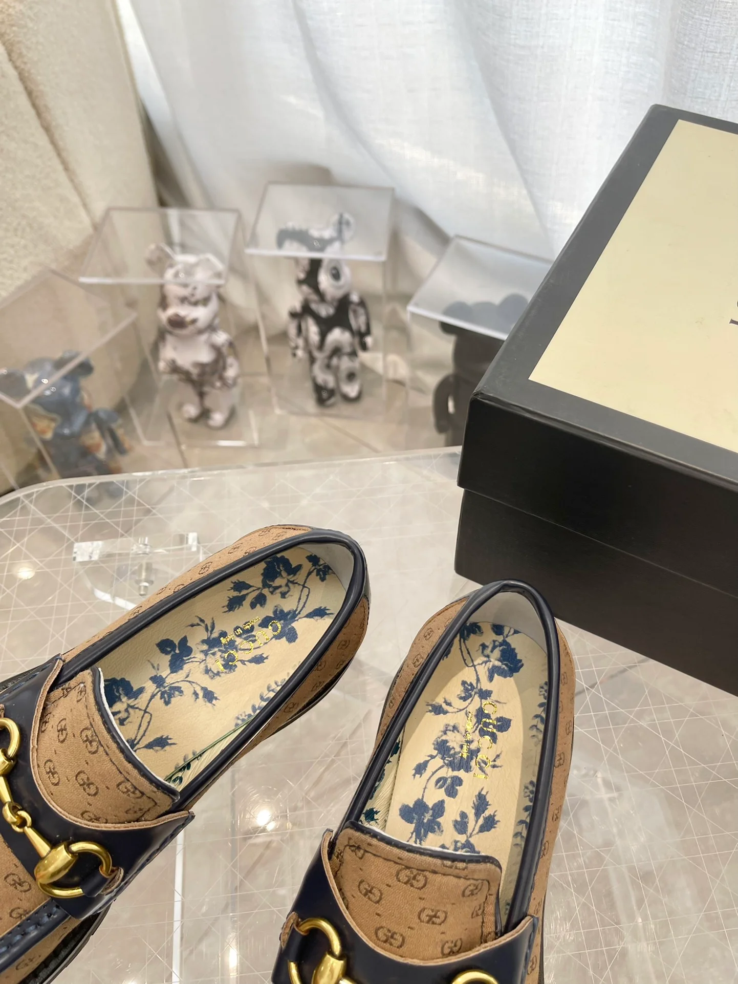 Лоферы на платформе Gucci - 3