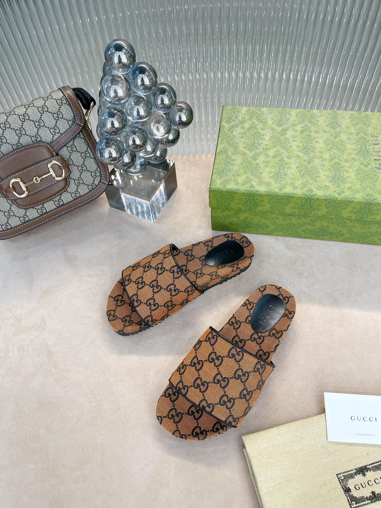 Сандалии на платформе Gucci - 2