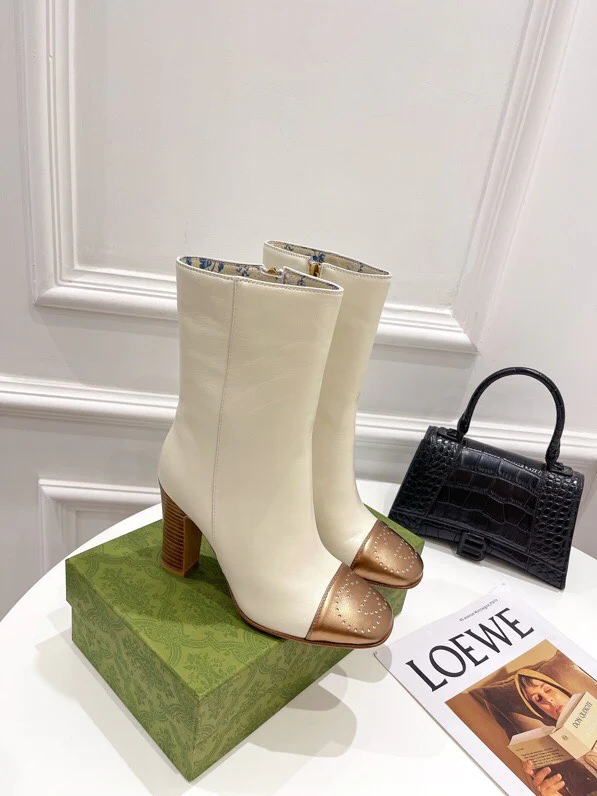 Gucci - Новинка сезона осень/зима 2022 - Ботинки до середины икры