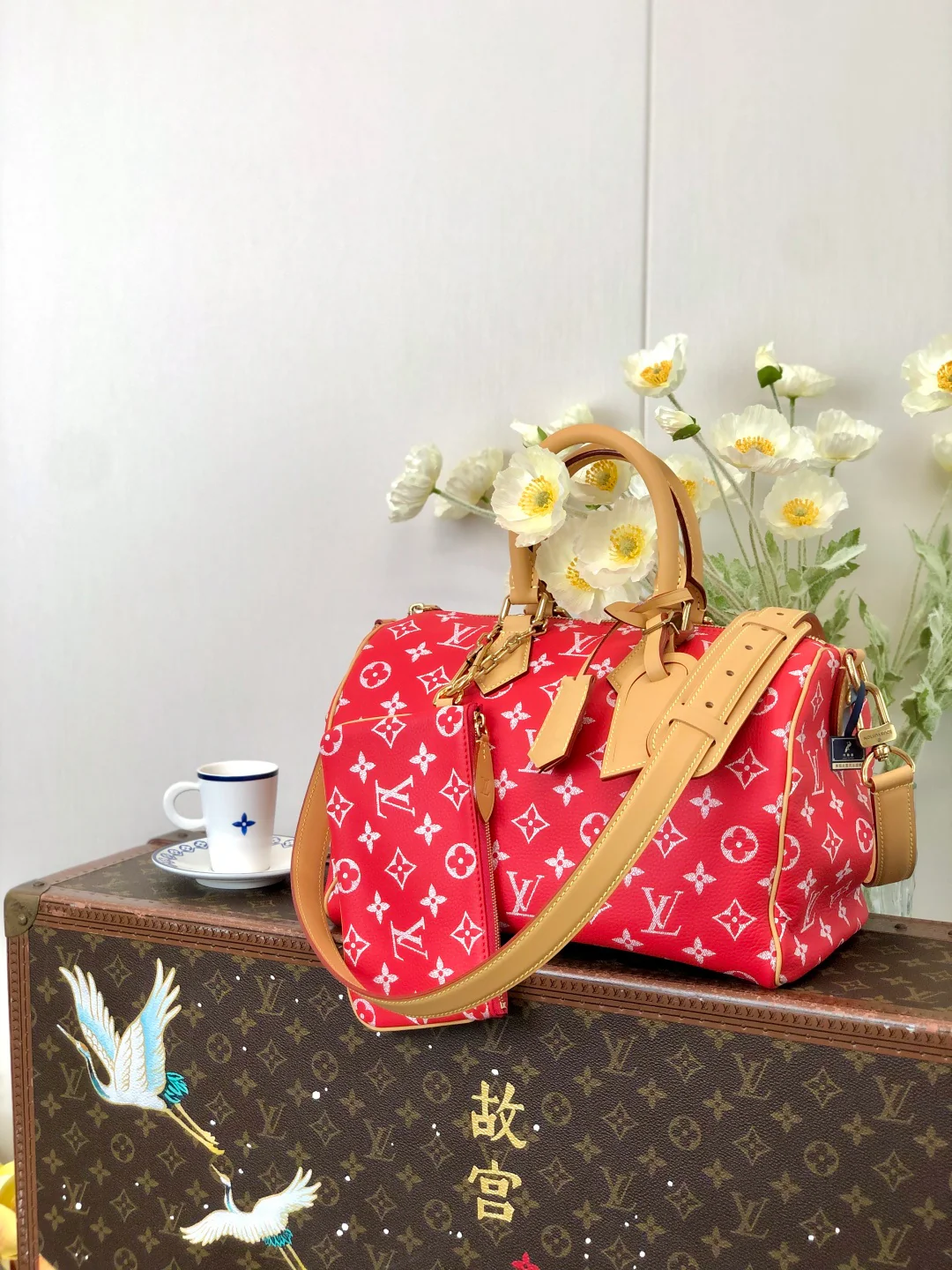 LV-m24429 Национальный флаг - Красный