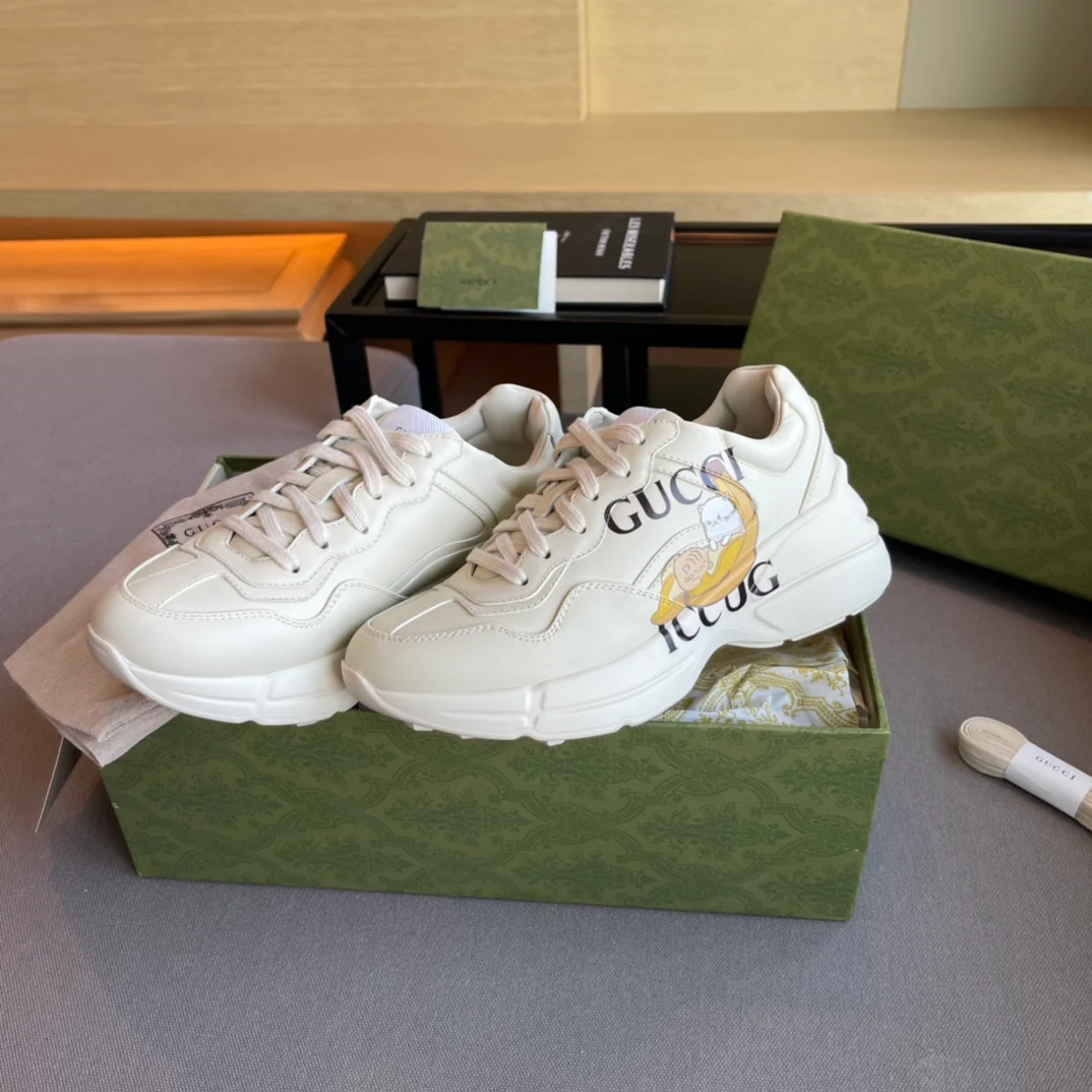 Кроссовки Gucci Kai Bear Limited Edition (папины кроссовки) - 1