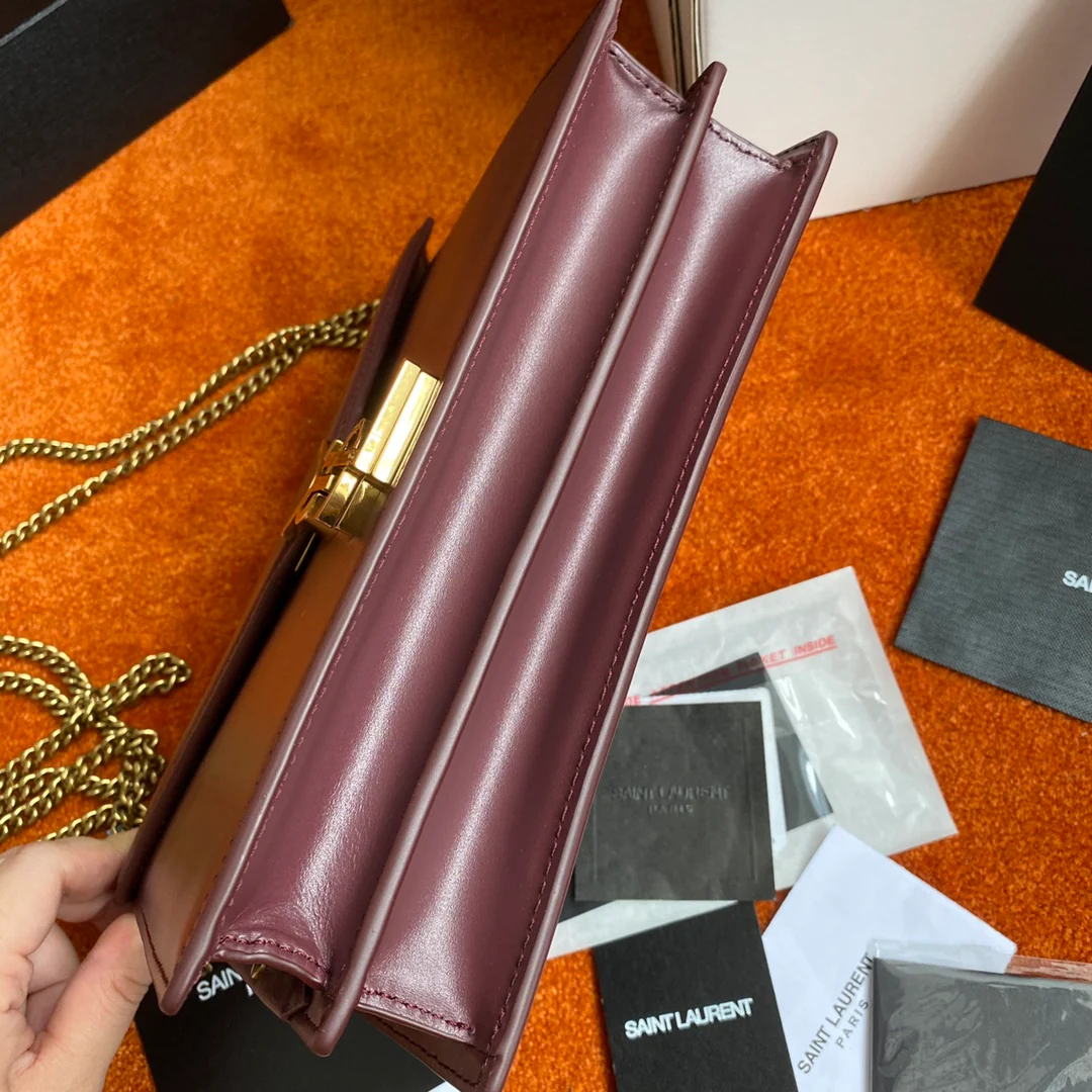 Сумка-конверт YSL Cassandra из плетеной ткани - 2 шт.