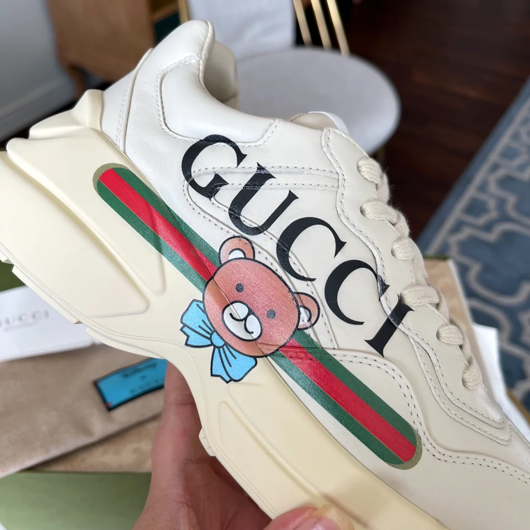 Кроссовки Gucci Kai Bear Limited Edition - обувь для пап.