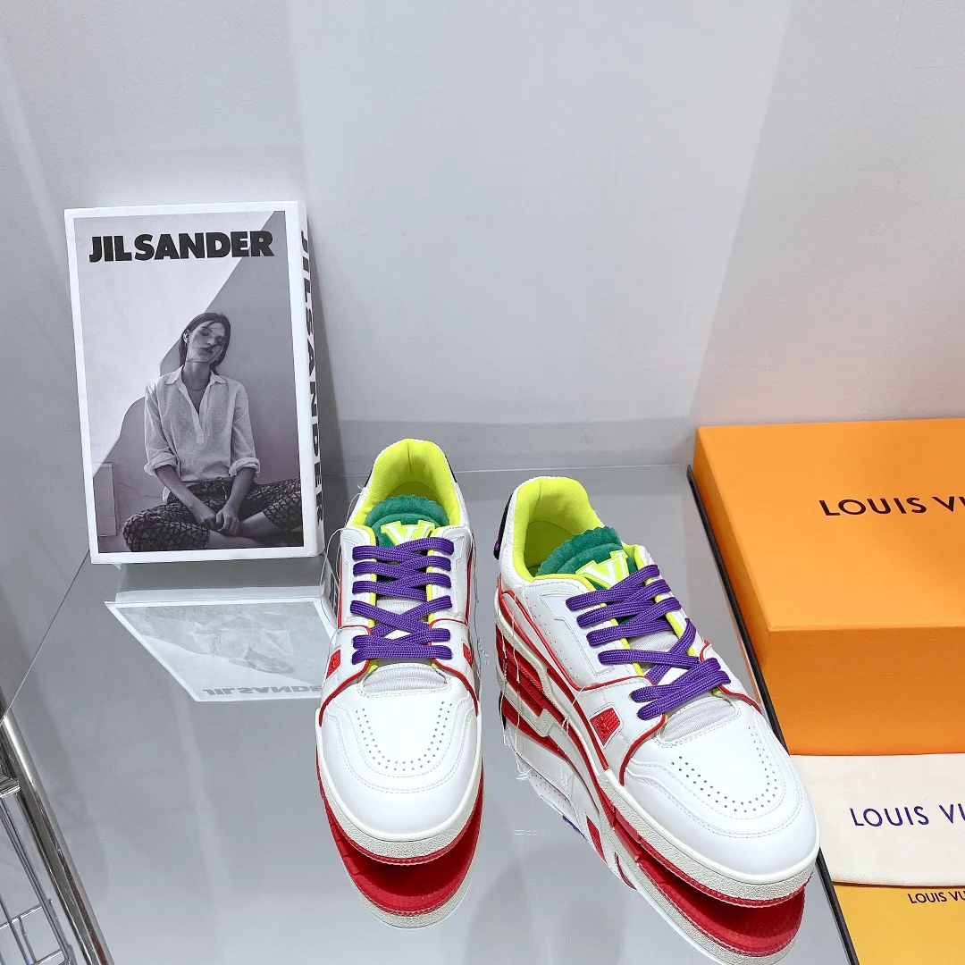 Обувь LV - Повседневные кроссовки LV Trainer - 2