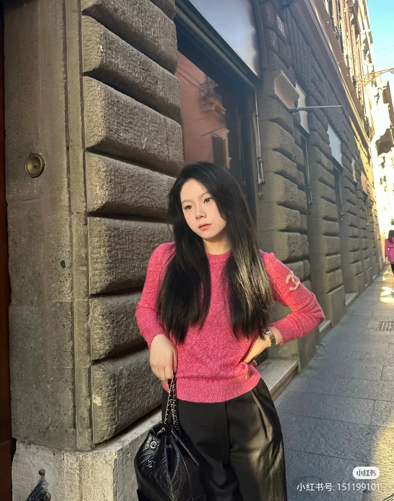 Рюкзак-хобо Chanel Gabrielle с цепочкой Twinkle Chain - черный