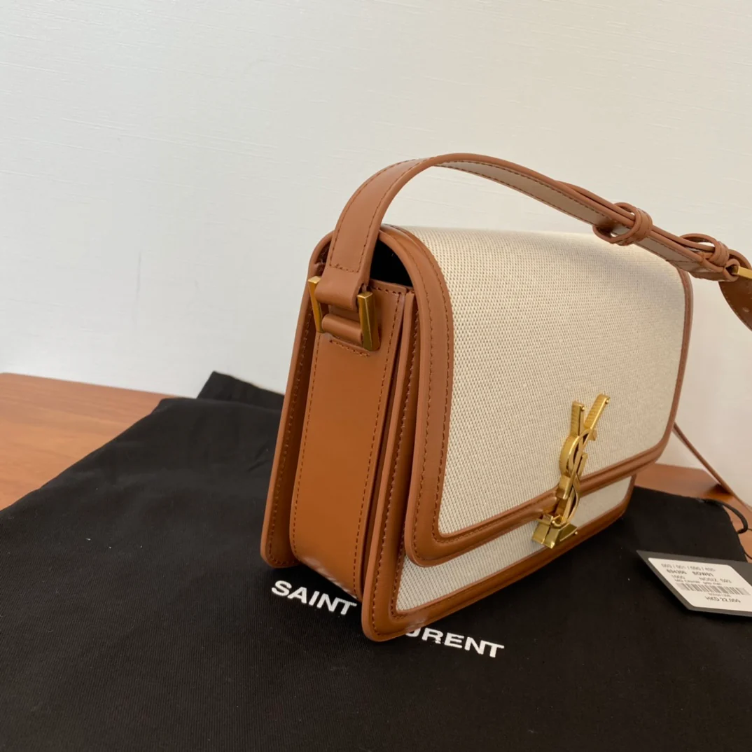 Сумка YSL Solferino Tofu - Холст - 23см