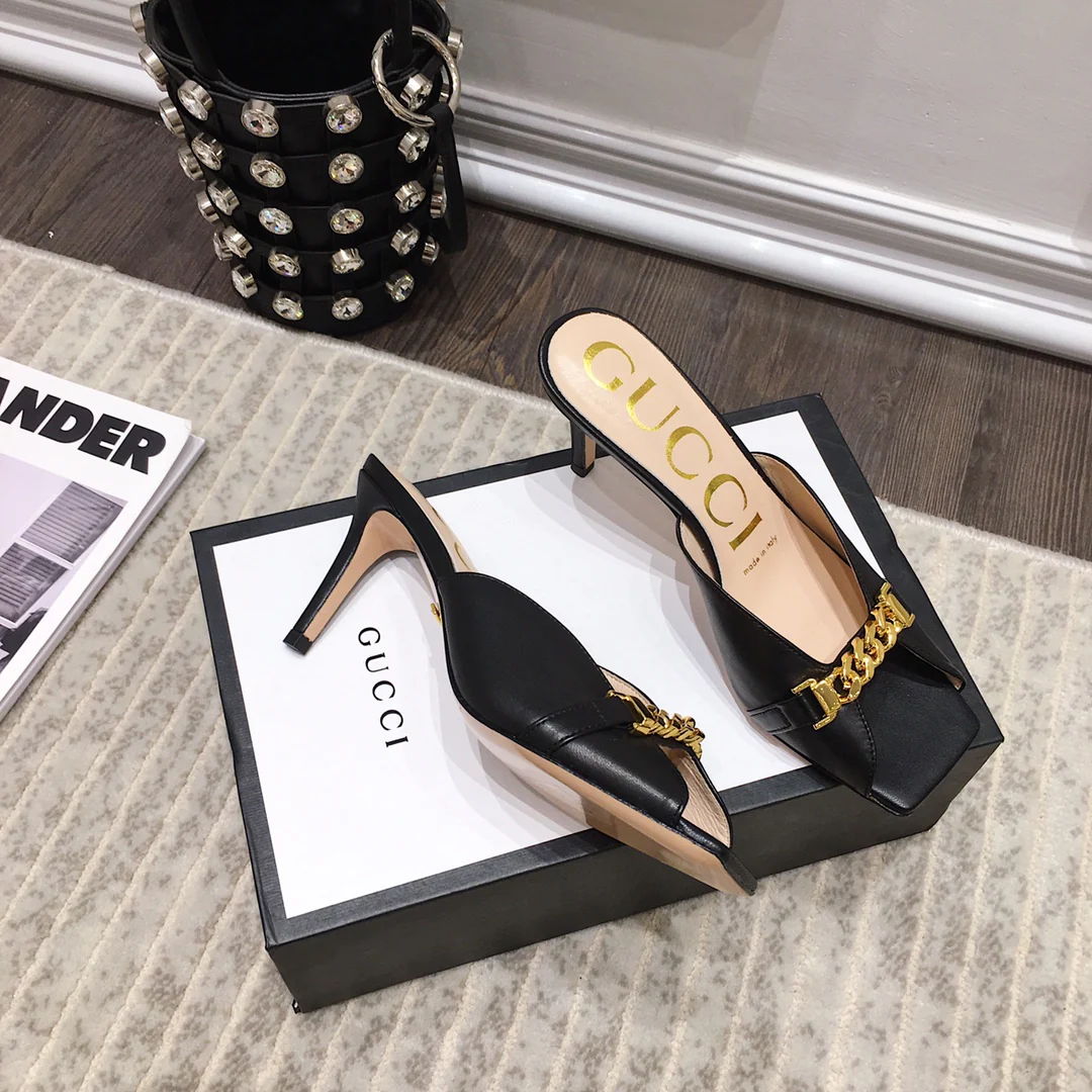 Gucci - Сандалии на шпильке - 1