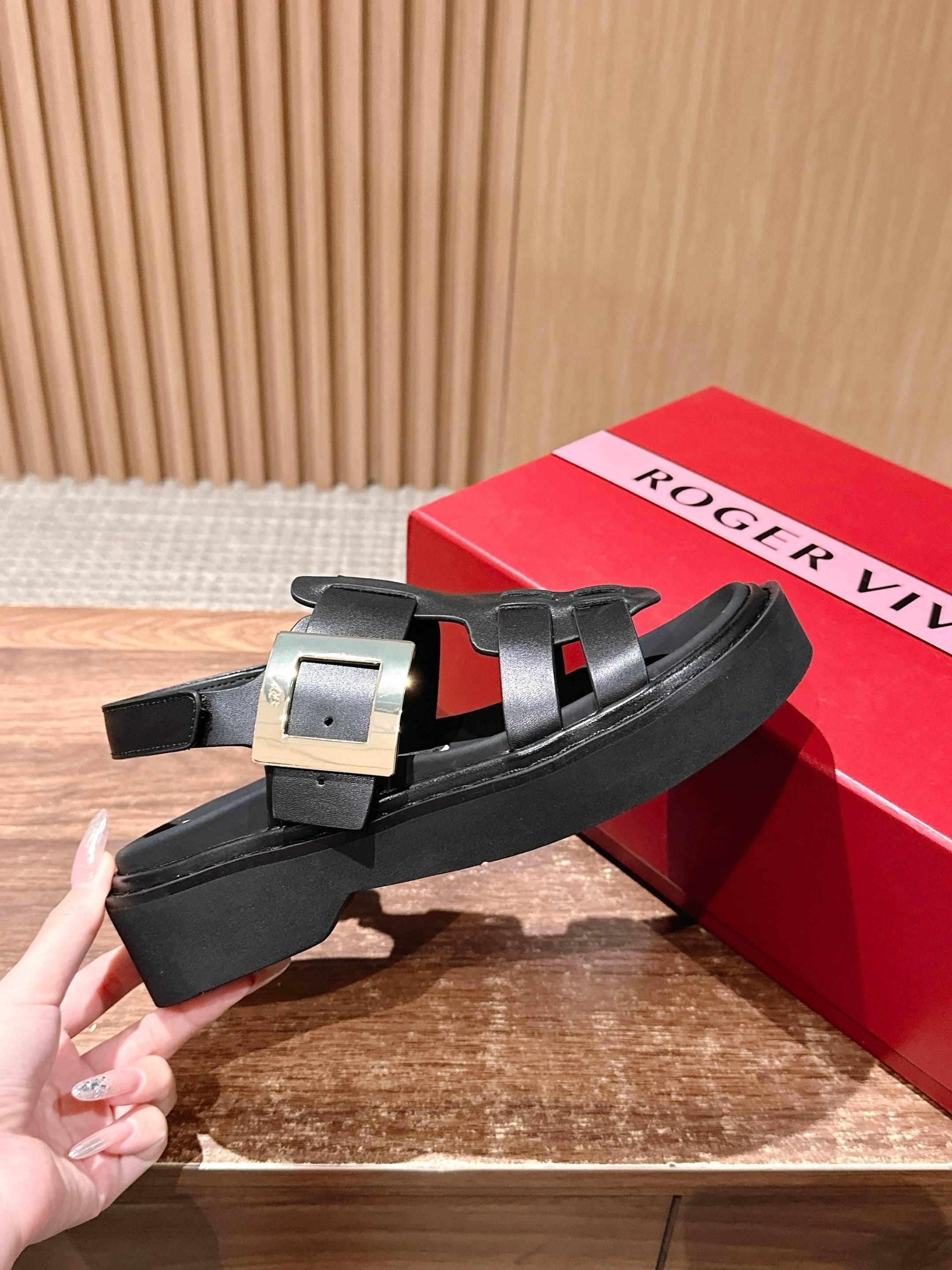 RV - Римские сандалии - Металлическая пряжка