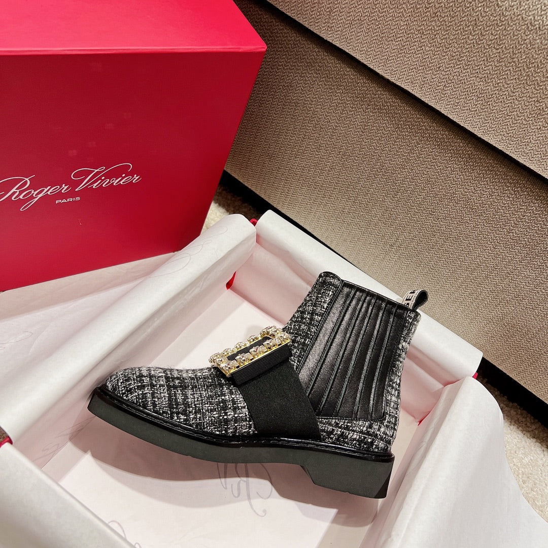 Официальный сайт RV2021, классическая осенне-зимняя серия, ботильоны.