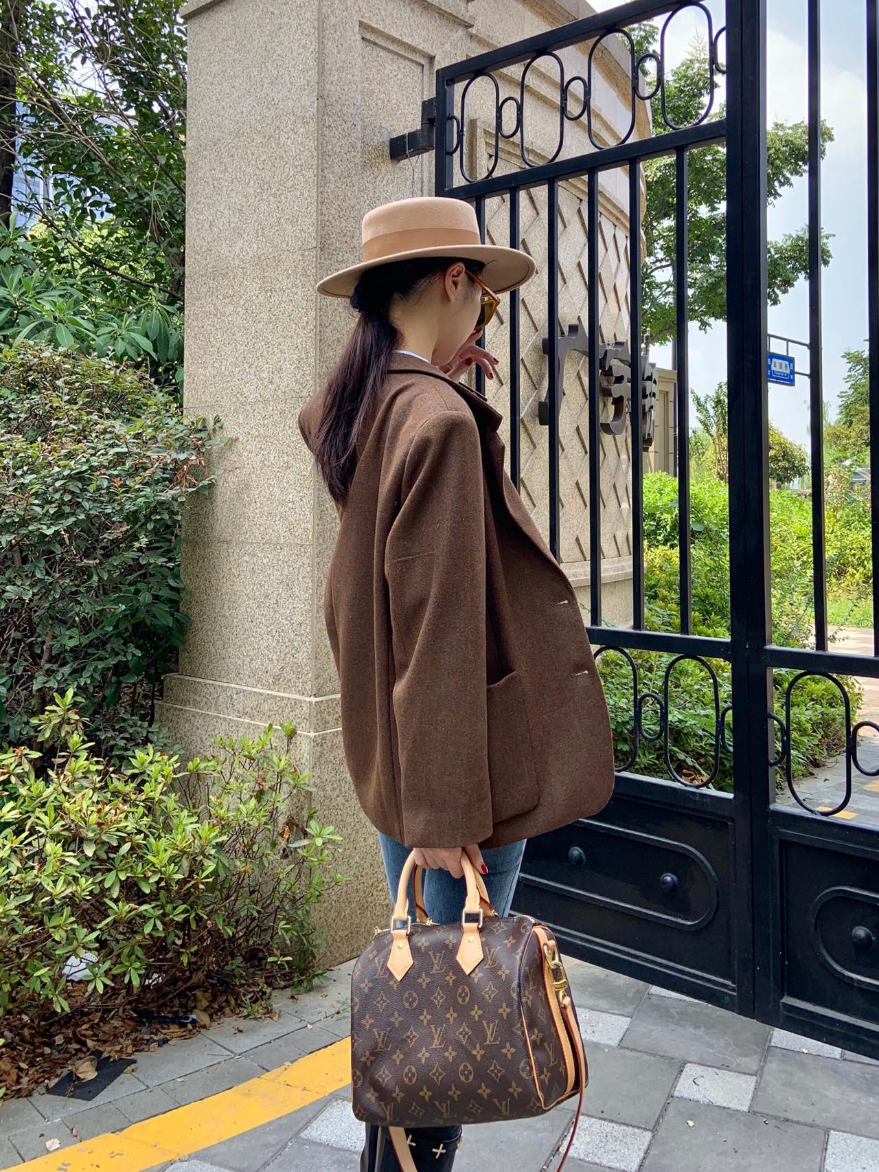 m41113-LV-speed-25-Сумка/Кроссбоди-Классическая канва Monogram