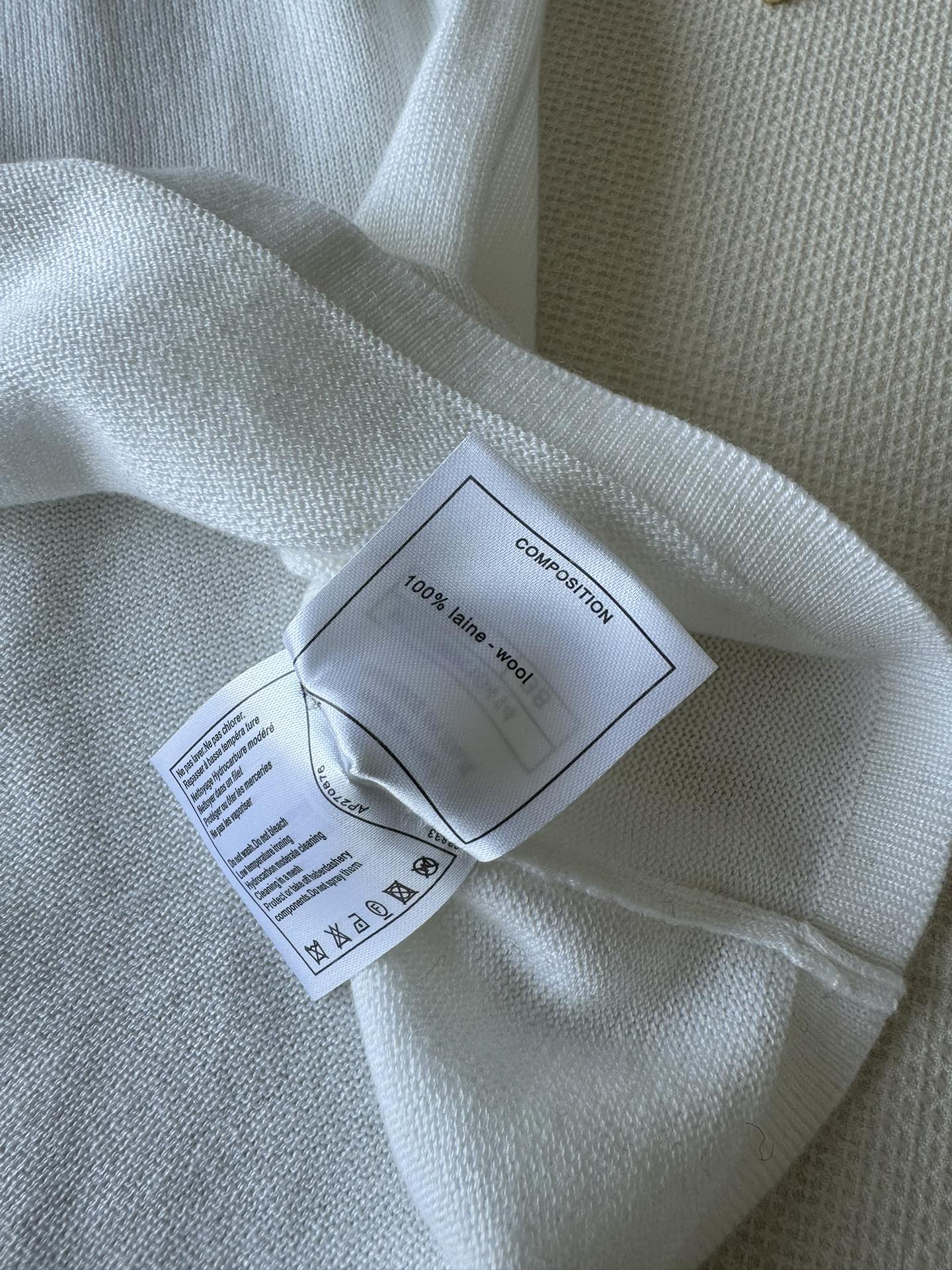 В стиле Chanel - 2403 - Новый топ с открытыми плечами - Белый