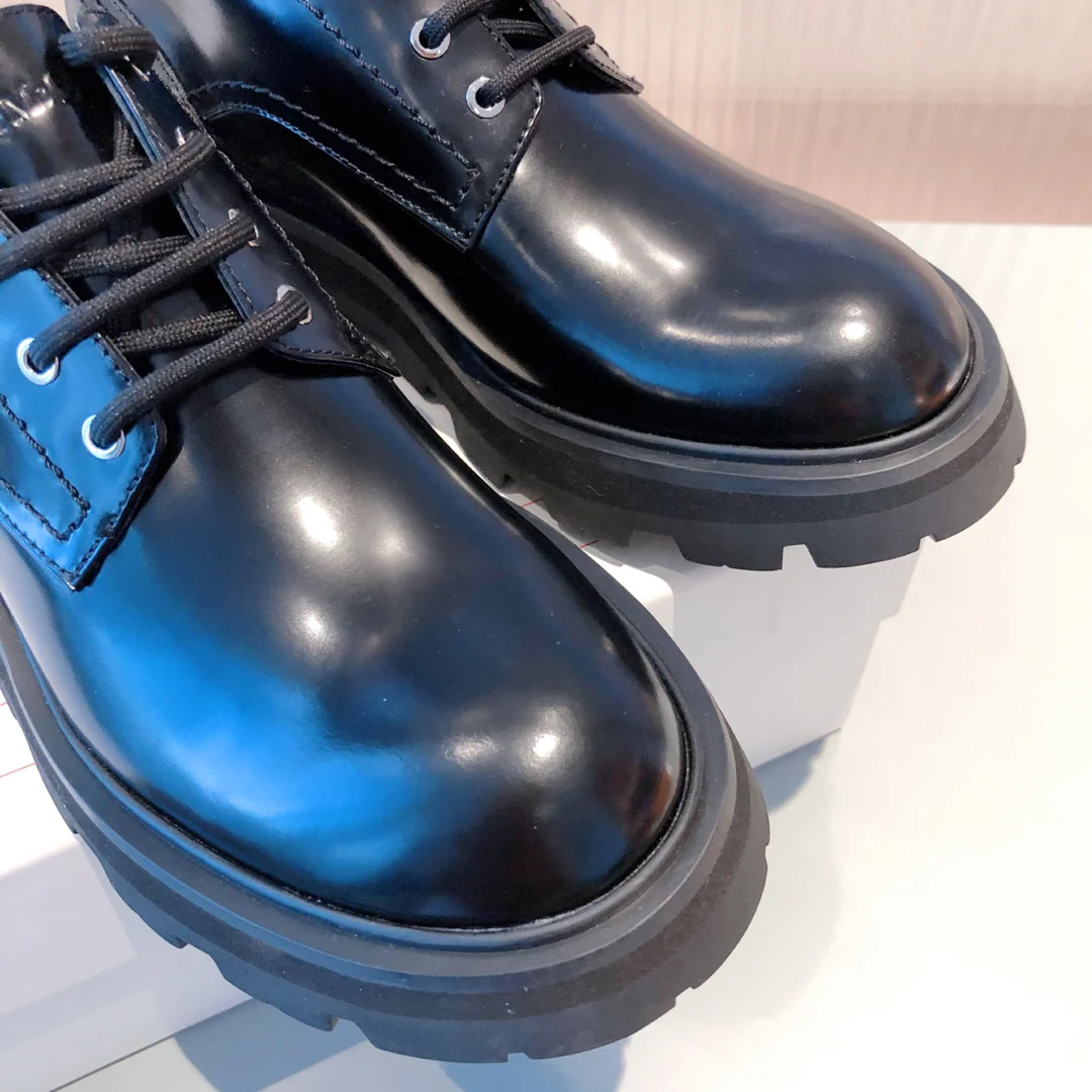 Лоферы на платформе McQueen - 1