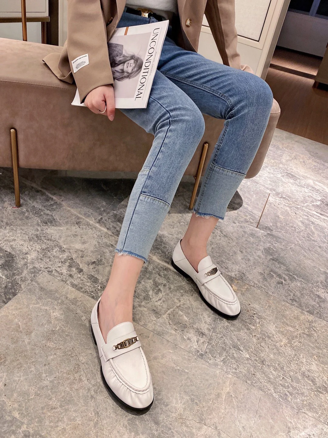 Двусторонние лоферы из мягкой кожи Tods