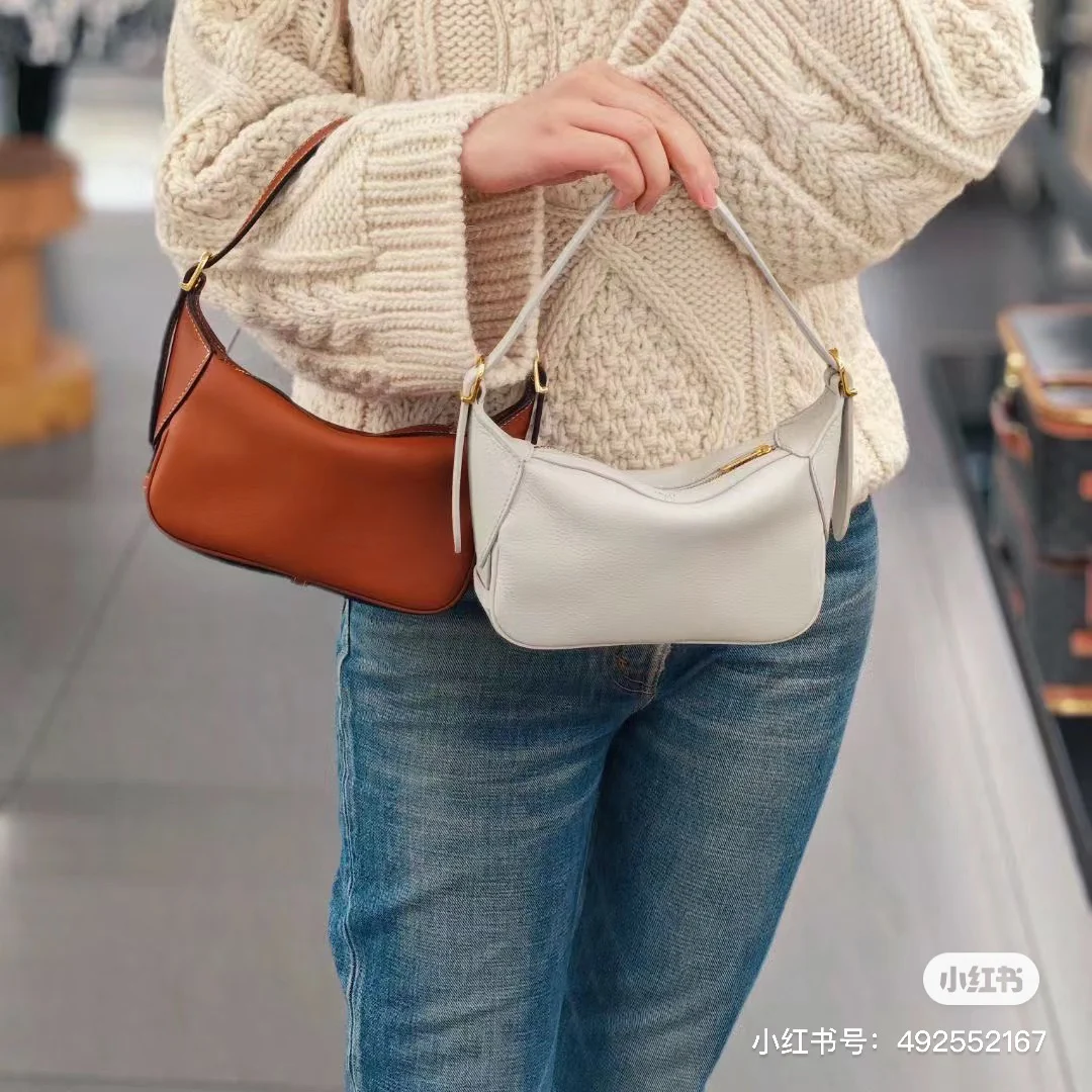 Мини-сумка через плечо Celine Romy - бежево-коричневая