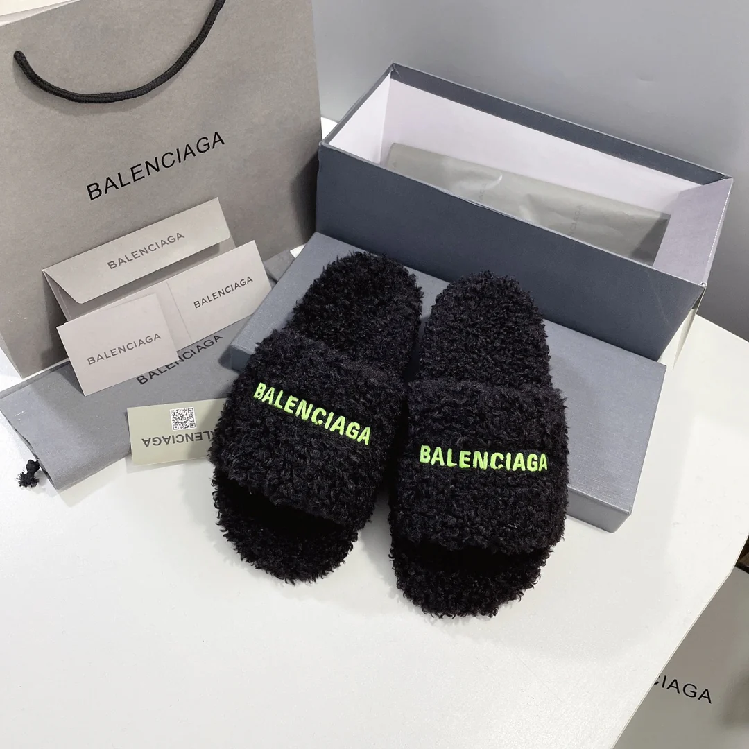 Шлёпанцы Balenciaga 21s Couple Curly - размеры 35-48