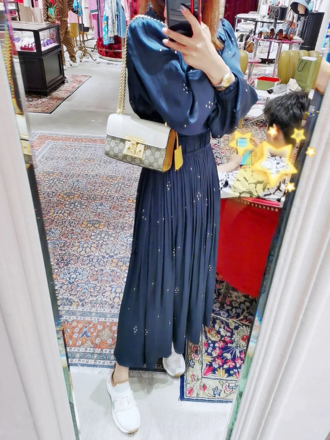 Замок Gucci - тёплый жёлтый