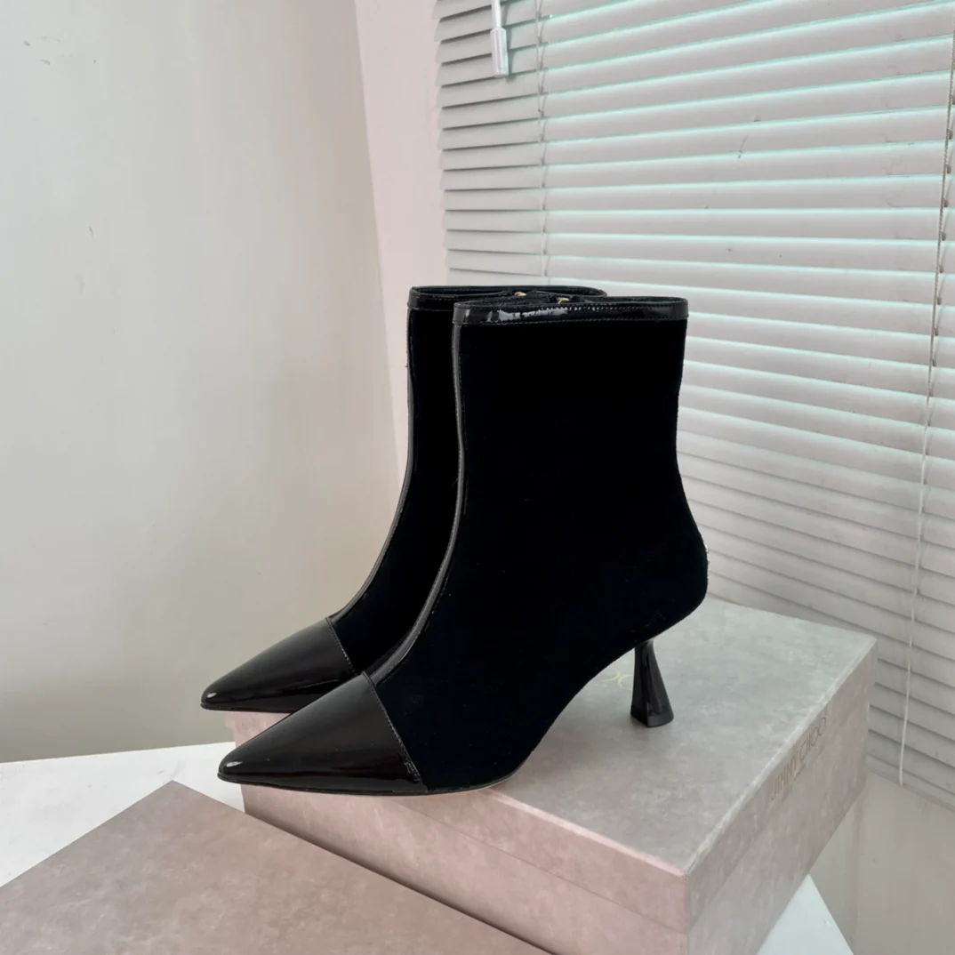 Ботильоны на низком каблуке Jimmy - 4