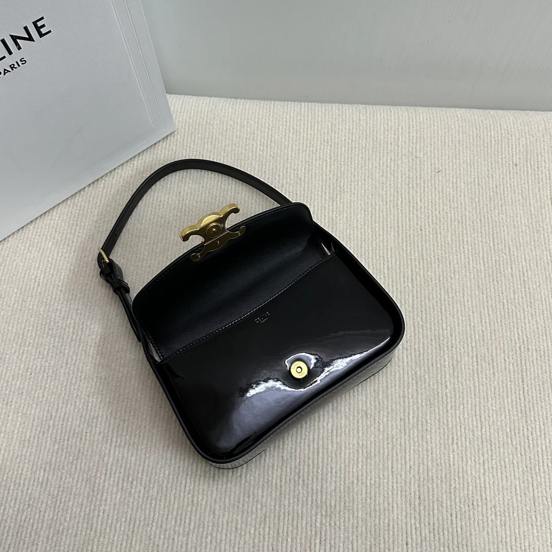 Сумка Celine Terence из лакированной кожи