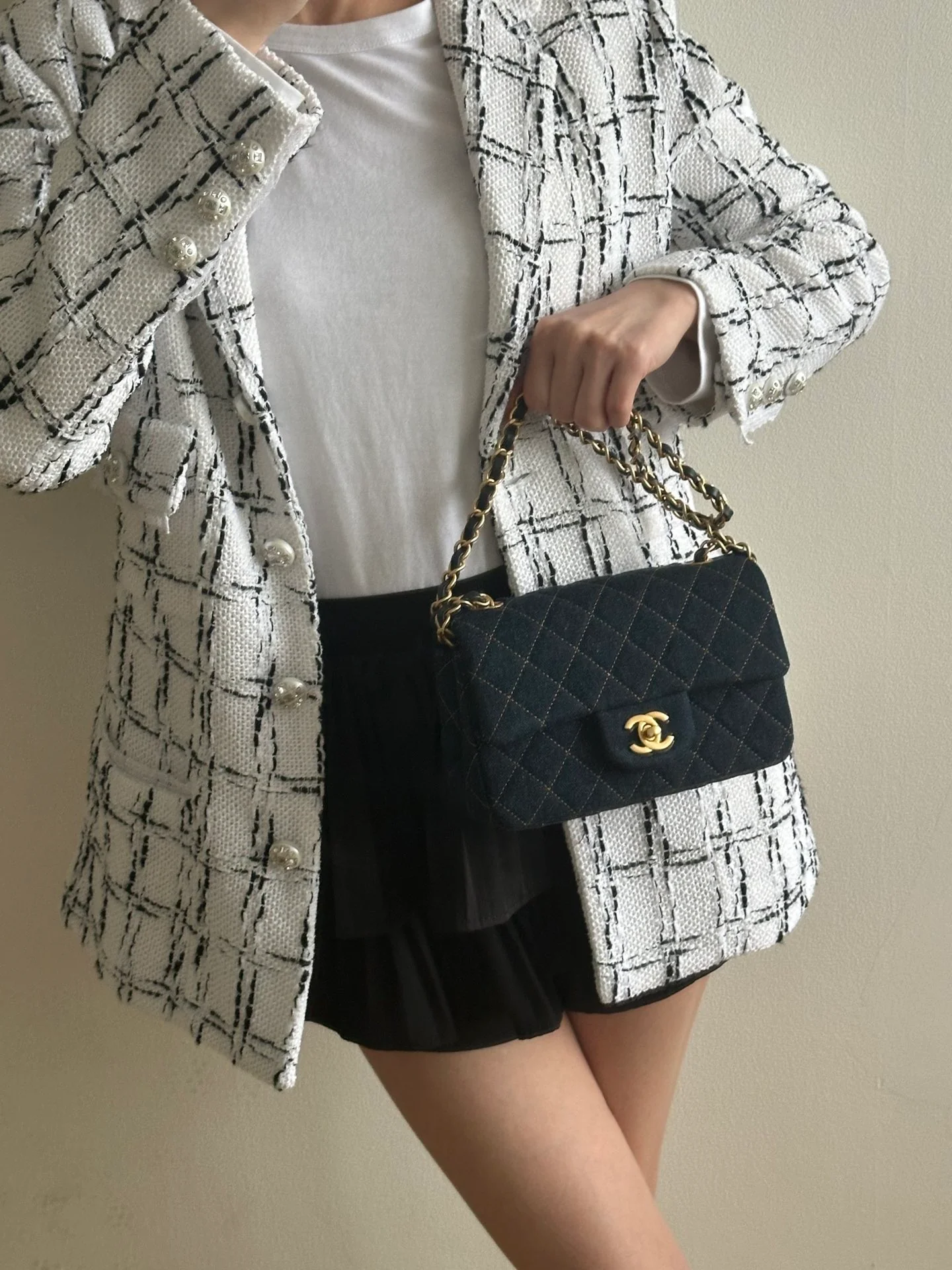 24c-cf-Темно-синий деним 20 см